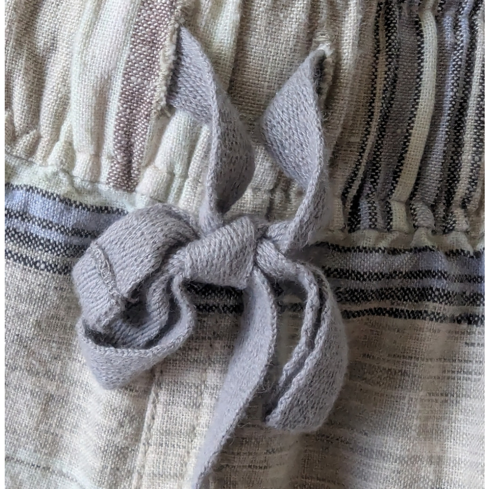 Patagonia Island Hemp Baggies Shorts | 3" Inseam | Striped Boho Neutral Sz S - Picture 12 of 12